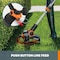 Worx 20V Power Share 12 in. Cordless Battery Powered String Trimmer/Lawn Edger, Incl. Battery and Charger WG162 - alternate 9